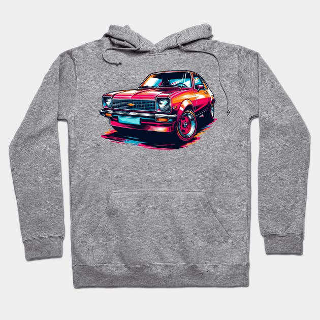 Chevrolet Chevette Hoodie by Vehicles-Art